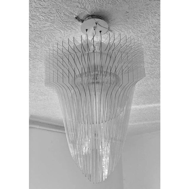 Acrylic Chandelier by Zaha Hadid For Sale - Image 8 of 10