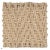 Abaca Natural Premium Braid and Style Fiber Rugs 2x2Ft. For Sale - Image 9 of 12
