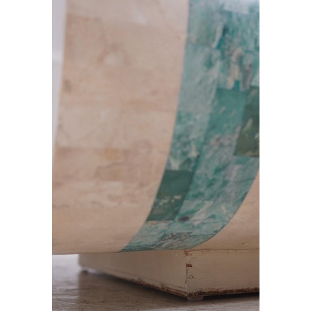 Stone Maitland Smith Modern Design Tessellated Marble Coffee Table For Sale - Image 7 of 11