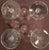 1990s Mikasa “Pearls” Crystal Champagne Coupes— Set of 4 For Sale In Seattle - Image 6 of 9