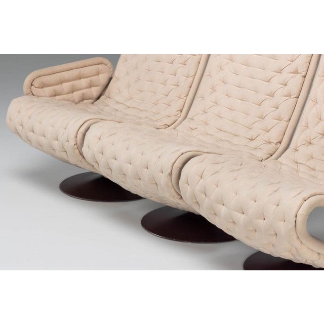 Model 123 Lounge Sofa attributed to Verner Panton for Fritz Hansen, Denmark, 1973 For Sale - Image 13 of 18