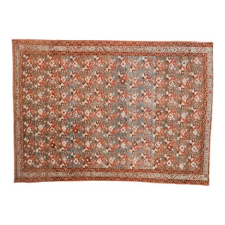 Vintage Distressed Malayer Rug - 4'4" x 6' For Sale
