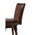 2020s English Leather Upholstered Swivel Bar Stool For Sale - Image 5 of 7