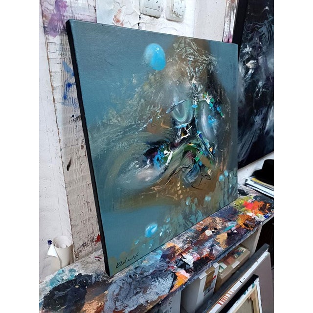 Textile Ovidiu Kloska, Time Is the Most Talented Jeweler, 1977, Canvas For Sale - Image 7 of 9