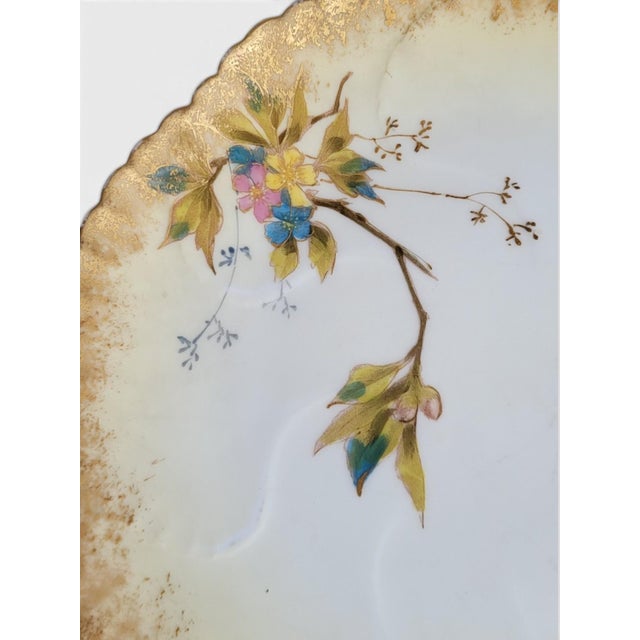 Antique Porcelain Plates from Martial Redon Factory, 1890s, Set of 8 For Sale - Image 6 of 11