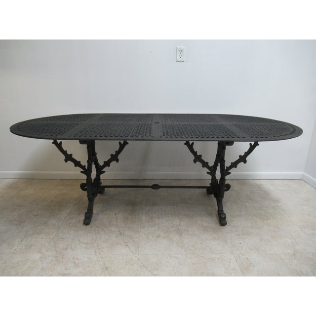 French Cast Classics Landgrave Patio Porch Outdoor Dining Banquet