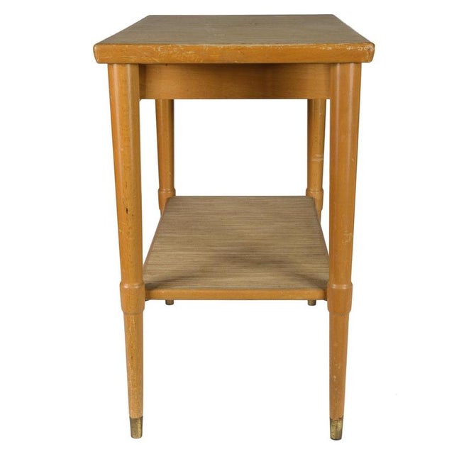 Wicker Coffee Table with Magazine Rack, Italy, 1950s For Sale - Image 5 of 9