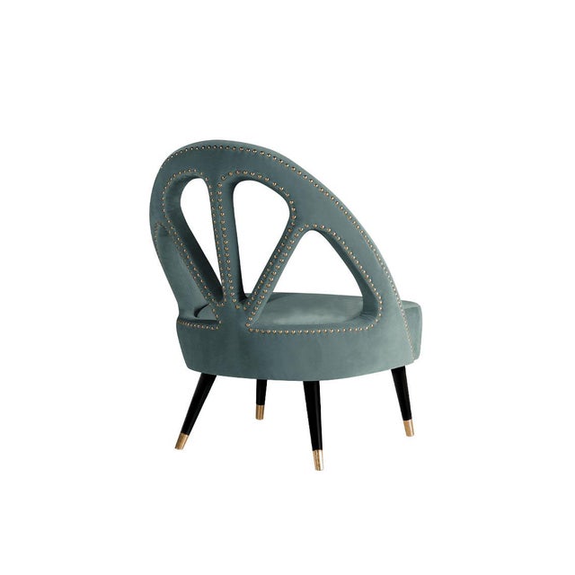 Not Yet Made - Made To Order Scarlet Armchairs by Ottiu, Set of 2 For Sale - Image 5 of 9
