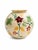 Mid-Century Modern Dutch Art Nouveau Style Rozet Series Barbotine Ceramic Vase by Regina Gouda, 1950s For Sale - Image 3 of 6
