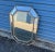 French 1990s Bombay Mirror with Beveled Edges For Sale - Image 3 of 4