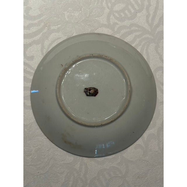 Late 19th Century Japanese Satsuma Meiji Black Plates - a Pair For Sale - Image 9 of 10