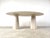 Vintage Oval Travertine Dining Table, 1970s For Sale - Image 4 of 7