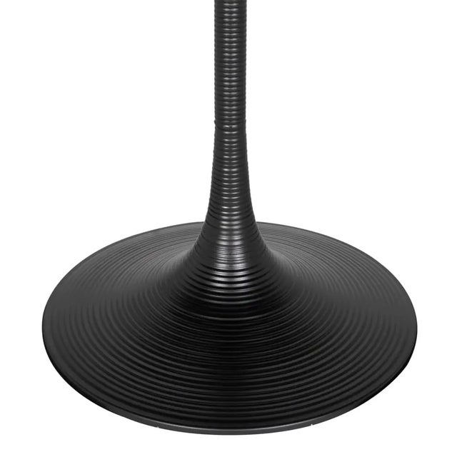 Mid-Century Modern NOIR Joni Bar Table, Matte Black For Sale - Image 3 of 6