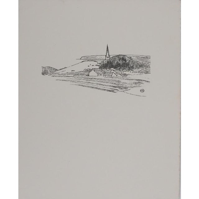 Mathurin Meheut, Seaside Village, 1937, Engraving For Sale - Image 4 of 8