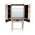 Safari Steel & Cowhide Bar Cabinet For Sale In New York - Image 6 of 12