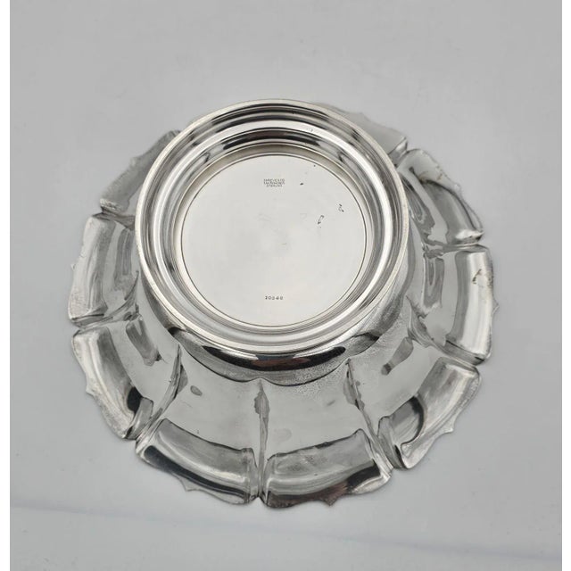 1950s Shreve & Co. Sterling Silver Bowl, u.s.a. Circa 1950 For Sale - Image 5 of 6