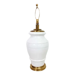 XL Paul Hansen Crackle Glazed Table Lamp