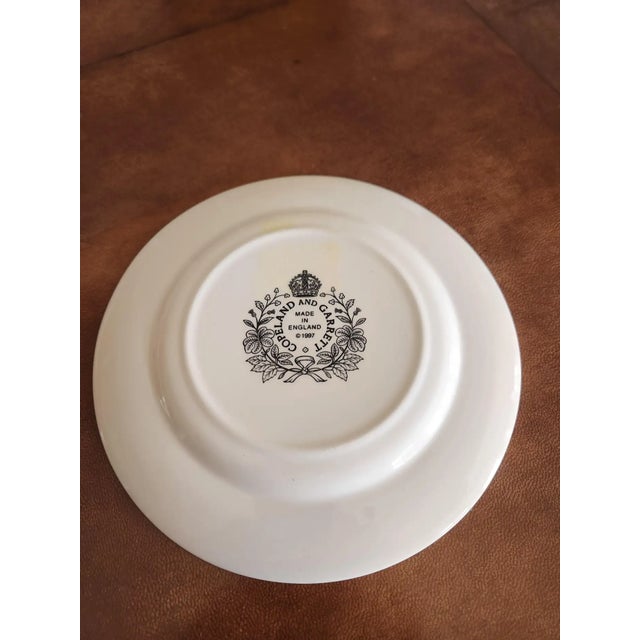 Spode 1990s English Copeland & Garrett Spode Vintage Cherub Plate For Sale - Image 4 of 8