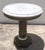 Mid-Century Modern Vintage Mid Century Italian Round Marble Side/End Accent Table For Sale - Image 3 of 12