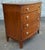 Mid 20th Century Mid 20th Century Federal Style Banded Mahogany Bow-Front Chest of Drawers For Sale - Image 5 of 12