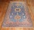 Asian Antique Blue 20th Century Khotan Antique Gallery Rug - 6'10" x 13'2" For Sale - Image 3 of 8