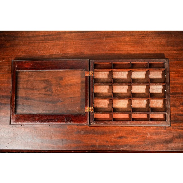 Wood Esterbook Radio Pens Antique Advertising Writing Fountain Pen Retail Display Case For Sale - Image 7 of 13