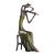 Ruth Bloch Woman Playing Violin Israeli Bronze Sculpture For Sale