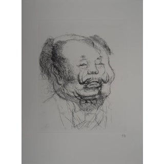 Tim, Dali as Mao, Original Signed Etching For Sale