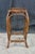 Mid-Century Modern Bentwood Woven Rattan Pedestal Table Sculpture Stand Boho 24" For Sale - Image 9 of 17