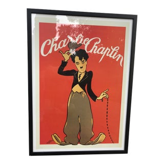 Charlie Chaplin Art Poster For Sale