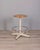 Vintage Industrial Metal and Wood Stool, 1960s For Sale - Image 9 of 9