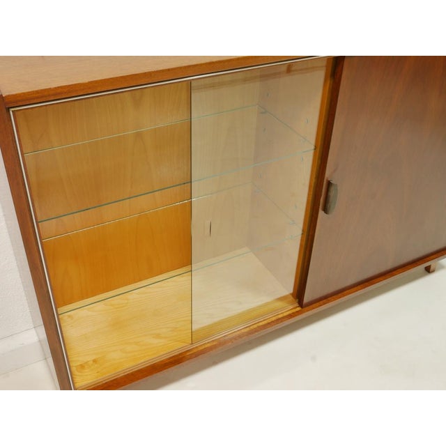 Brown Mid-Century Modern Sideboard, 1960s For Sale - Image 8 of 15