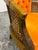 Saffron Velvet Mid 20th Century Cane Barrel Chairs, Pair For Sale - Image 10 of 12