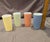 Blue Vintage 1940s Hazel-Atlas "Moderntone" Platonite Pastel 9 Oz Tumblers - Set of 4 For Sale - Image 8 of 8