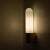 Opaque Glass and Brass Wall Light by Limburg, Germany, 1970s For Sale - Image 10 of 13
