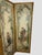 Rococo 19th Century Antique Rococo Style Hand Painted 3-Panel Screen For Sale - Image 3 of 15