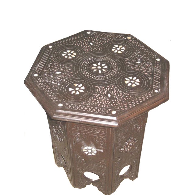 Syrian Boho Chic Side Table Chairish