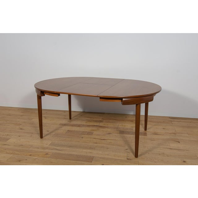 Mid-Century Teak Dining Table & Chairs by Hans Olsen for Frem Røjle, Denmark, 1960s, Set of 5 For Sale - Image 13 of 18