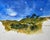 Bandon Oregon, Looking East II by Timothy J. Standring | Watercolor on paper Landscape with hills and trees For Sale