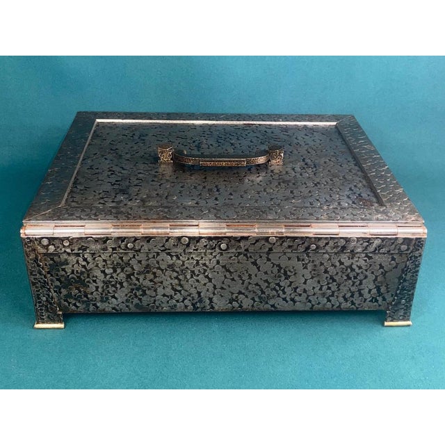Vienna Secesion Jewellery Box, 1890s For Sale - Image 11 of 15