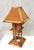 1990s Bamboo Rattan Pagoda Table Lamp, Italy, 1990s For Sale - Image 5 of 18