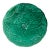 Green Majolica Leaf Plate Gien Circa 1950 For Sale