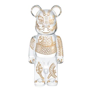 Baccarat Be@rbrick Dragon Limited Edition Crystal Sculpture, New in Box For Sale