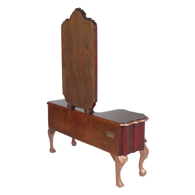 Antique Baroque Style Italian Dressing Table For Sale - Image 12 of 13