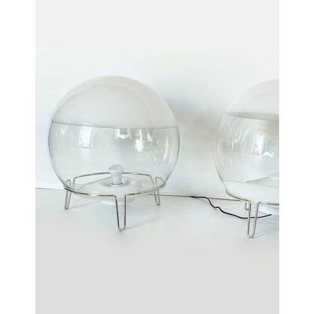 Sphere-Style Table Lamp by Angelo Mangiarotti for Skipper, 1970s For Sale - Image 6 of 7