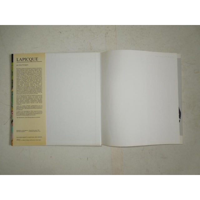 1980s 1983 Charles Lapicque by Aloys Perregaux Coffee Table Modern Art Book For Sale - Image 5 of 8