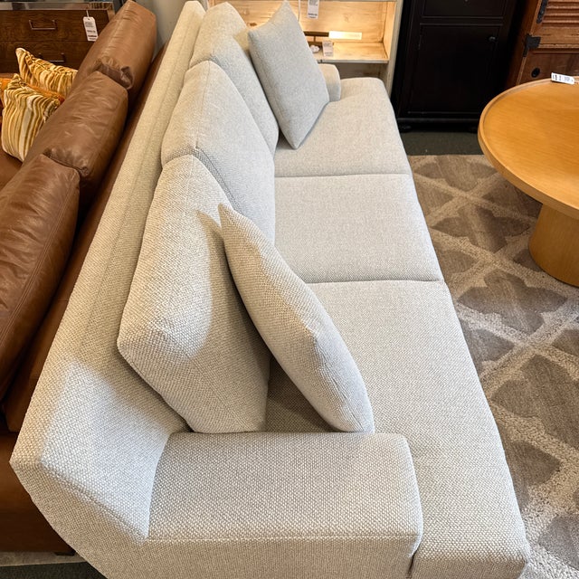 Contemporary Sunrise Home Surmica Sofa For Sale - Image 3 of 11