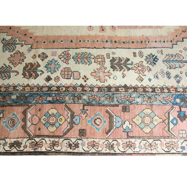 Late 19th Century Persian Bakhshaish Serapi Rug For Sale - Image 4 of 15
