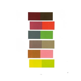 2009 Josef Albers the Interaction of Color Plate Xxi-1 For Sale