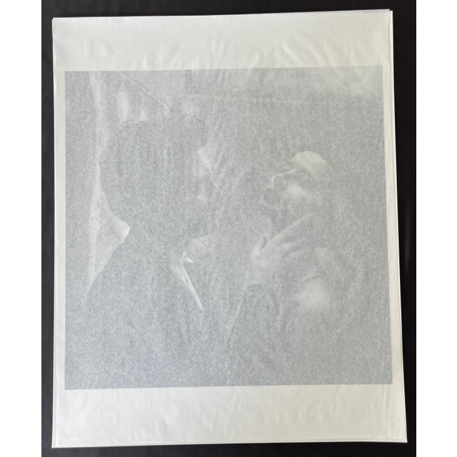 "David Lynch and Isabella Rossellini" Silver Gelatin Print by Helmut Newton For Sale - Image 4 of 6